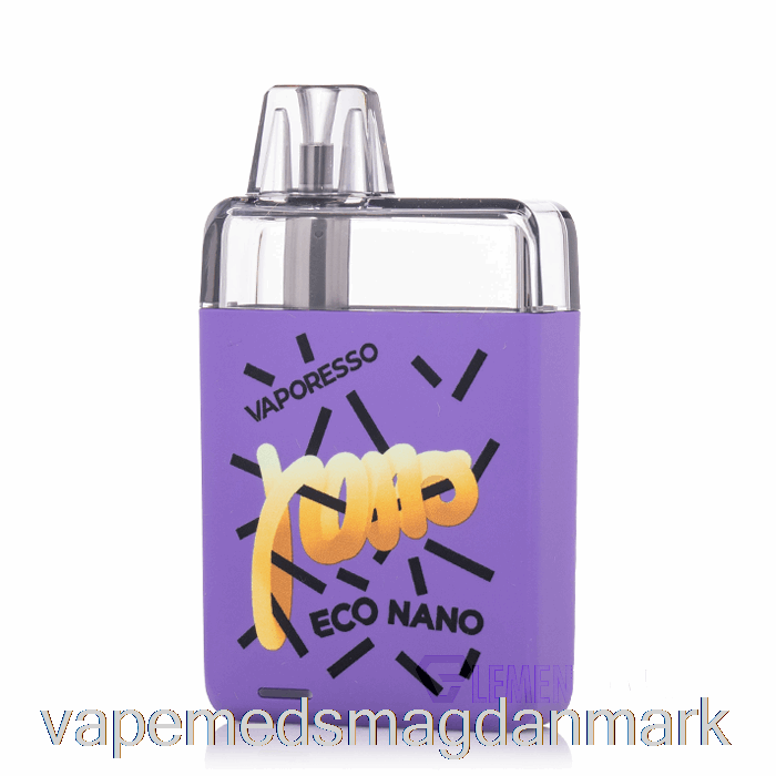 Vape Med Smag Vaporesso Eco Nano Pod System Cremet Lilla